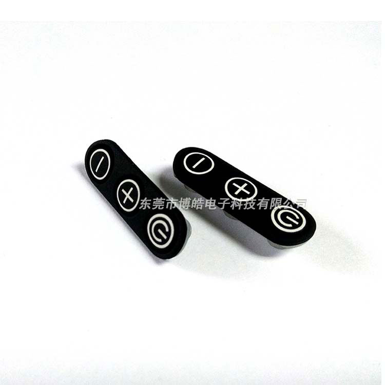 定制鐳雕工藝電子產品M5硅膠按鍵