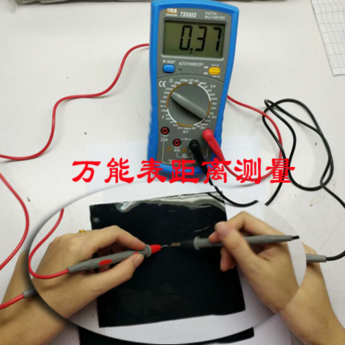 測量導電膠片材電阻