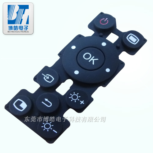 智能家居電動(dòng)窗簾遙控器硅膠按鍵來圖來樣定制